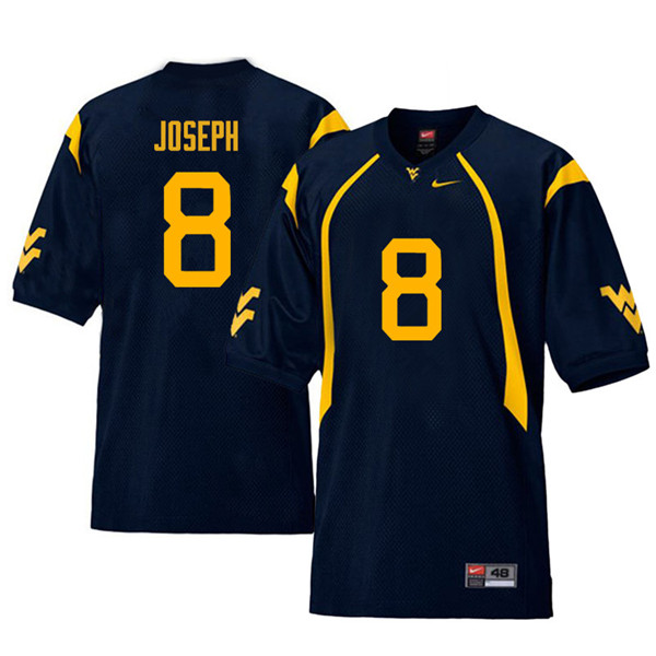 NCAA Men's Karl Joseph West Virginia Mountaineers Navy #8 Nike Stitched Football College Retro Authentic Jersey GK23Y06MH